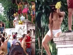 Novinha muito louca no carnaval da bahia