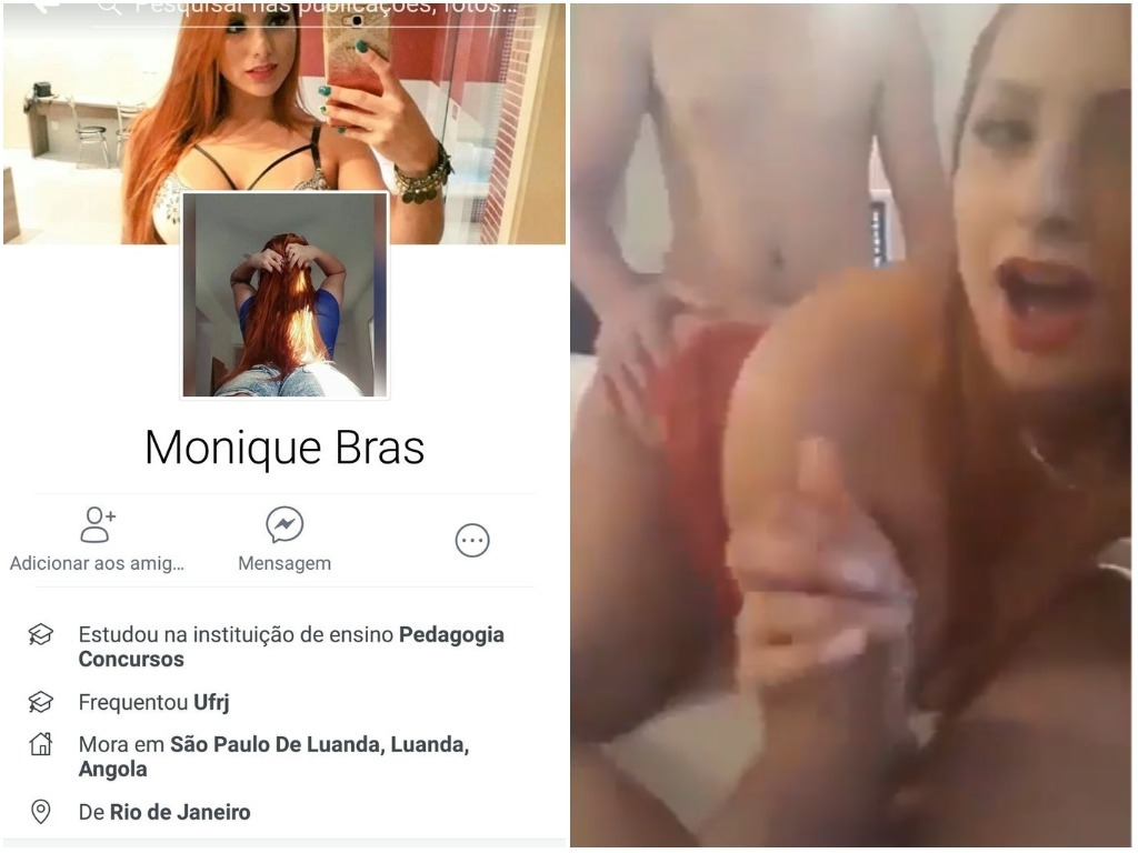 Monique ruiva gostosa fudendo com dois amigos da faculdade