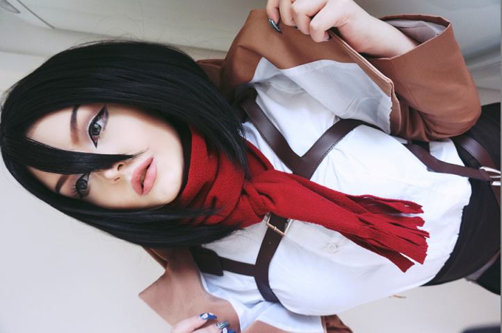 Mikasa dando o cuzinho gostoso