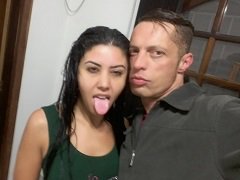 Saulo com novinha no motel chupando muito a piroca