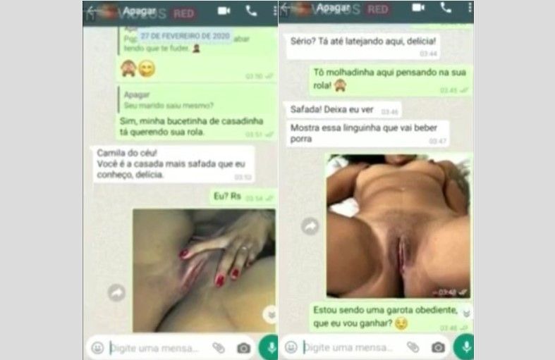 Mineira safada traindo o marido caiu no zap