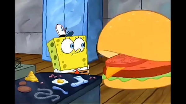 Bob Esponja Fazendo Cara Safada