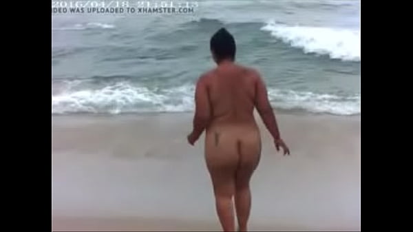 Praia Nudismo Nua