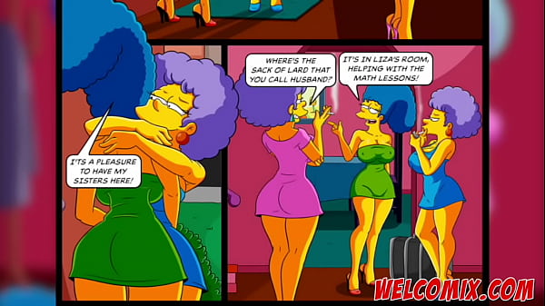 Os Simpsons Porno Lesbica