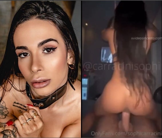 Sophia Carracini teve vídeo amador divulgados dela fazendo sexo