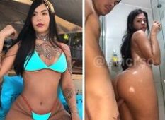 Victória Regina novinha deliciosa dando uma transada quente no banheiro com o namorado