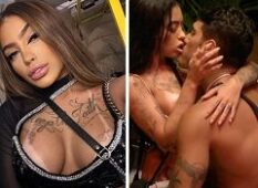 Mc Mirella foi flagrada em momentos íntimos com Will no reality show De férias com o ex, gerando bastante fervor nas redes sociais