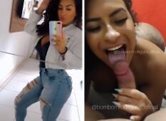 Bombom Rodrigues, morena gostosa fudendo gostoso oral e cavalgando com o bumbum