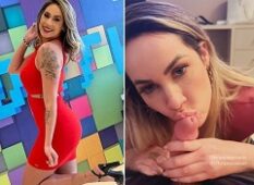 Brunna Onlyfans, uma loira peituda incrível, demonstrando suas habilidades em um sexo oral perfeito