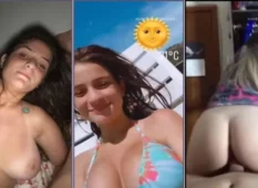 Jordana Vucetic, conhecida no TikTok, teve suas fotos nuas divulgadas enquanto transava