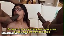 Pornô MIA KHALIFA e dois negao