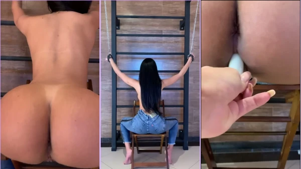 Alicya Ribeiro, a Pocahontas, em cena de sexo anal explícito