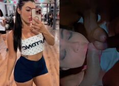 Francielle Araújo participando de uma festinha fudendo gostoso com dois caras ao mesmo tempo e também fazendo umas boquinhas em vários