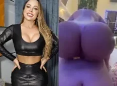 Sheyla Mell dando de quatro após brincar com o amigo