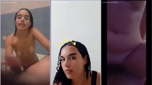 Katarininha, a novinha do TikTok, teve seu Privacy invadida com vídeos onde aparece pelada e transando vazando