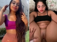 Francielly Vanessa em ação, toda aberta e de quatro em um sexo bem gostoso!