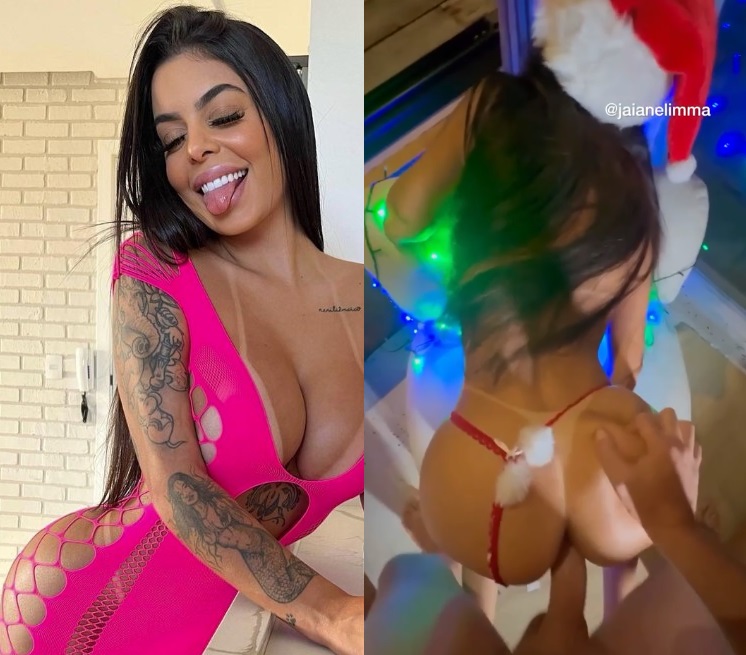 Jaiane Limma fudendo gostoso anal com o bundão bem empinado