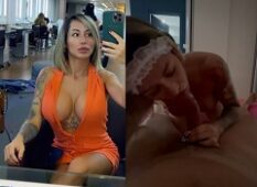 Bia Dominguez fazendo um oral em homem comprometido