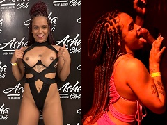 Eliza Ribeiro sendo safadinha no carnaval na casa de Swing Asha RJ