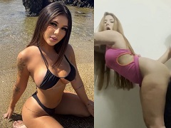 Isadora Albuquerque exibindo sua sensualidade em ambientes públicos com muito tesão