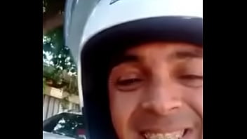 Tamara dando pro motoboy sumare  dp