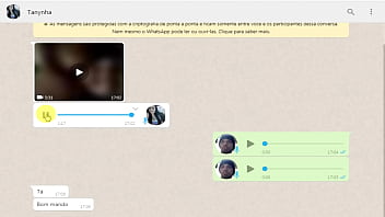 Conversa da Cláudia do WhatsApp sobre sexo