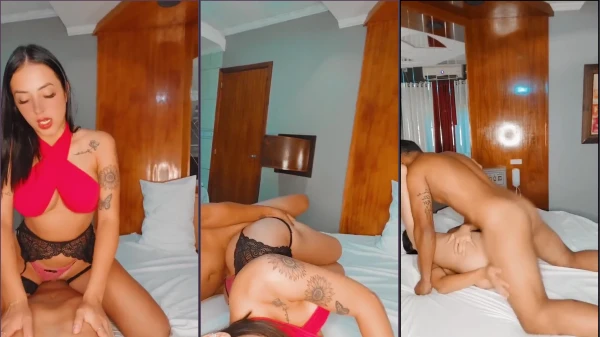 Mulher fudendo gostoso com um desconhecido que entrou em sua residência