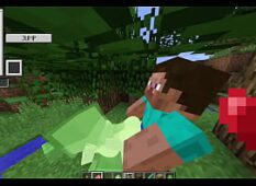 Fazendo sexo com mobes de Minecraft